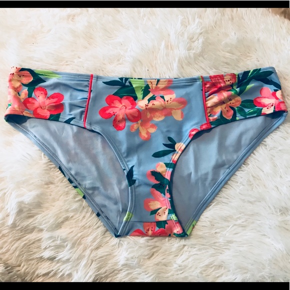 aerie Other - Aerie Floral Bikini Hipster Bottoms